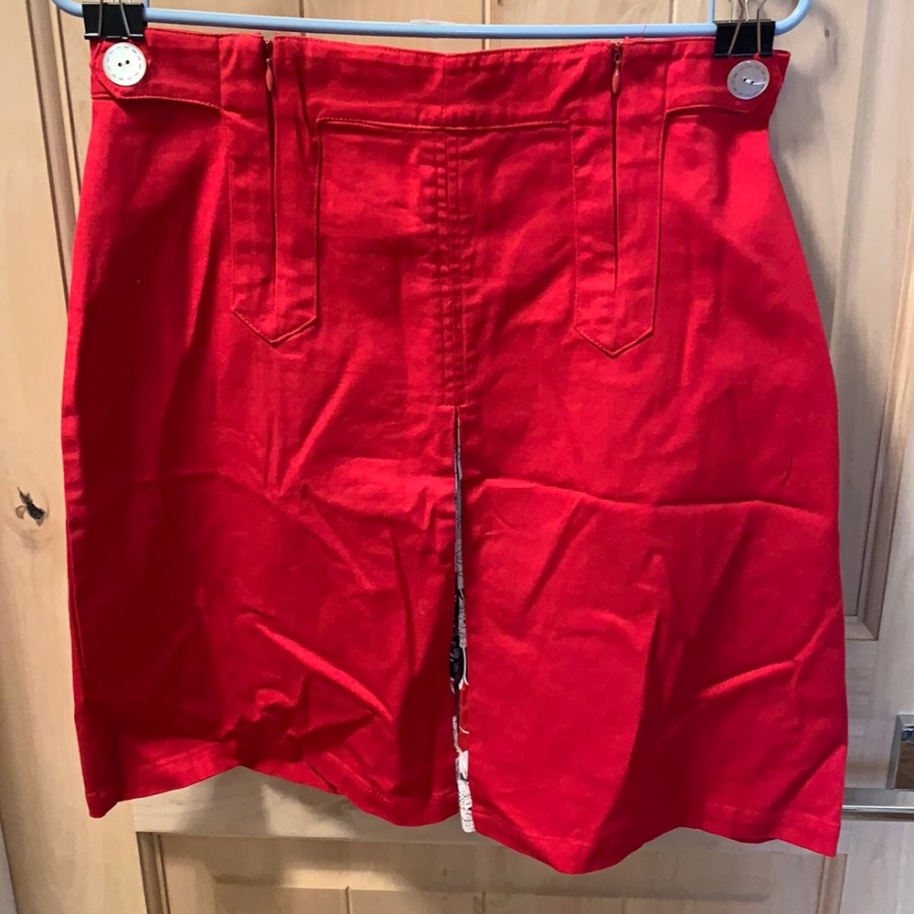 20” cute red dress with a little funk to it!